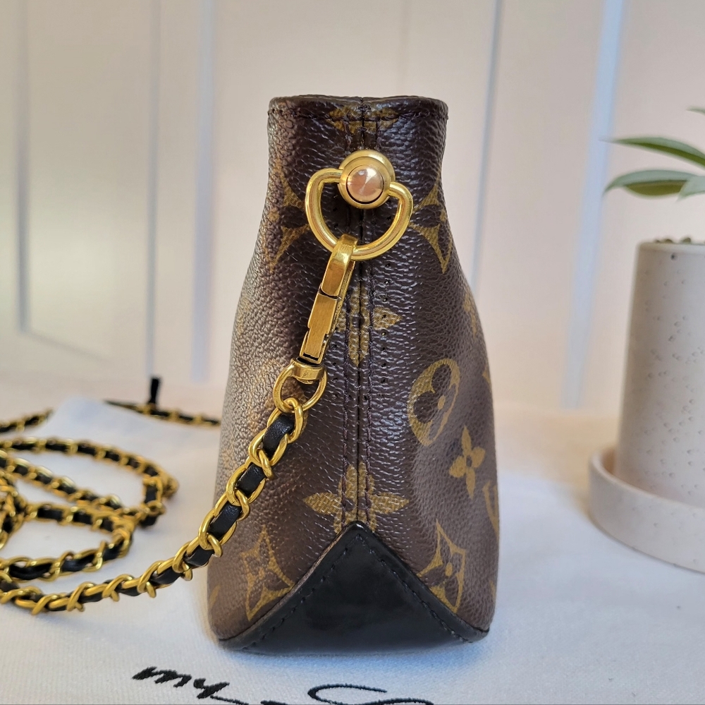 Louis Vuitton Chain Crossbody Shoulder Bag Trotteur Monogram - Picture 6 of 16